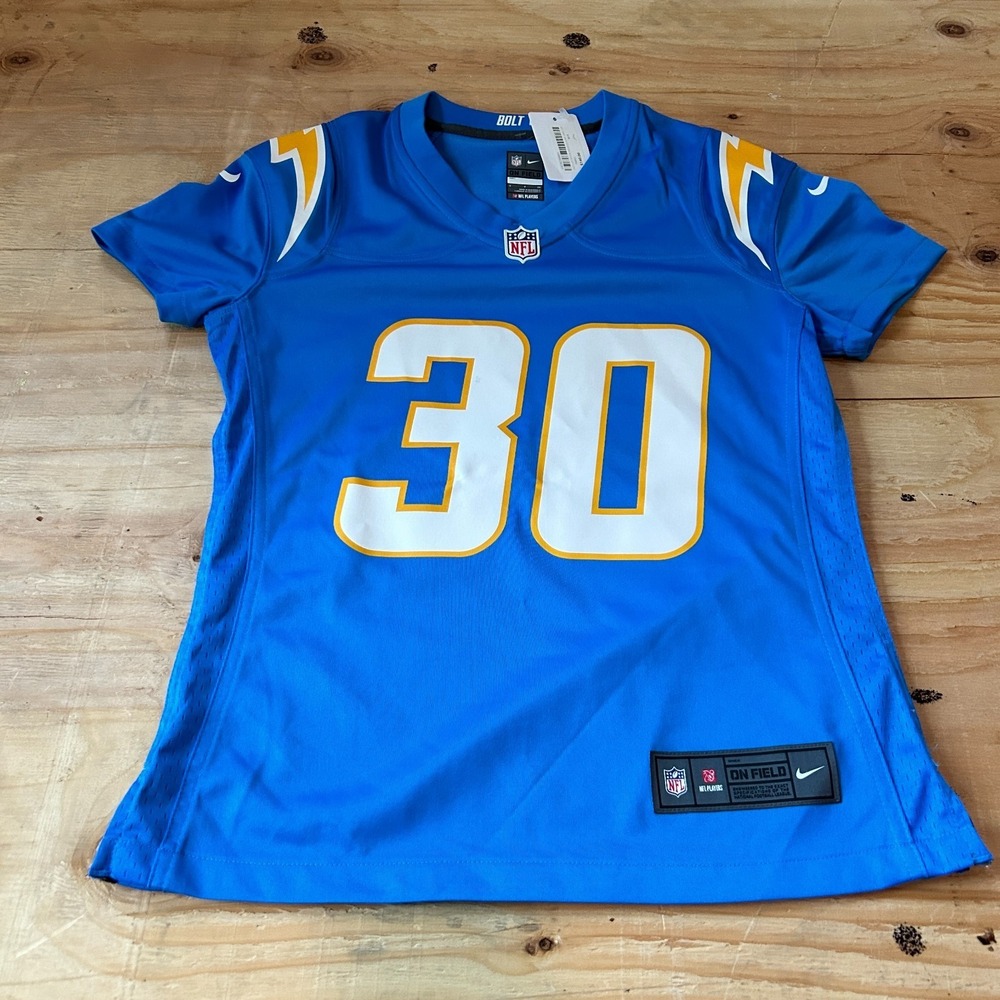 Nike NFL jersey Chargers #30 Austin Ekeler Adult Small Powder Blue New With Tags
